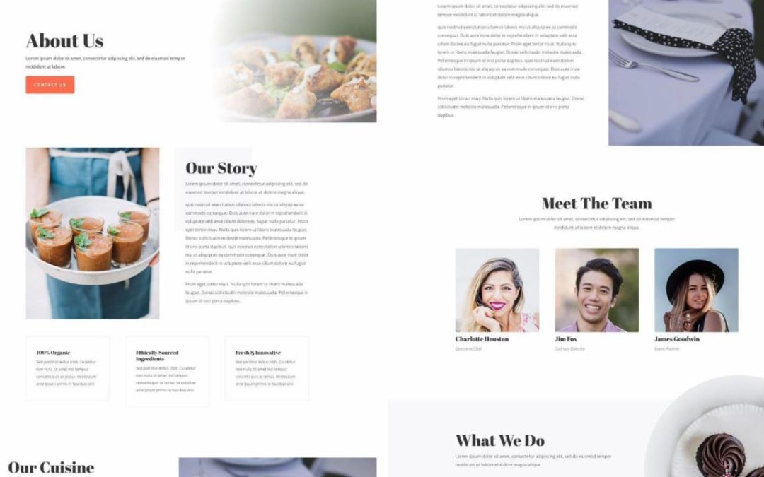 ET – Food Catering About Page