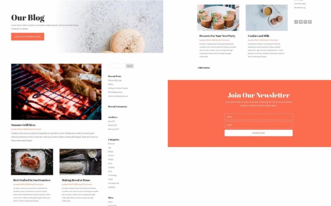 ET – Food Catering Blog Page
