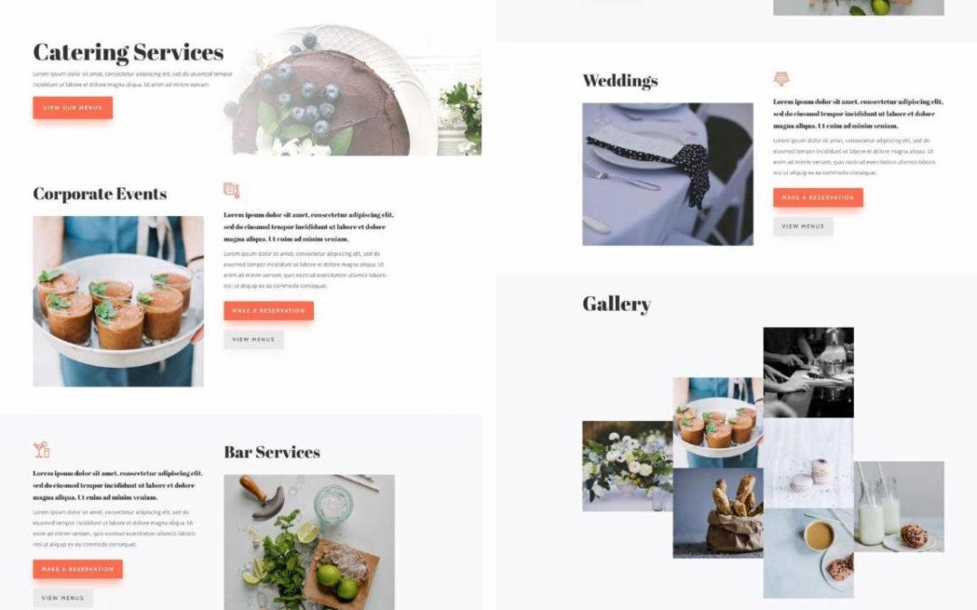 ET – Food Catering Services Page