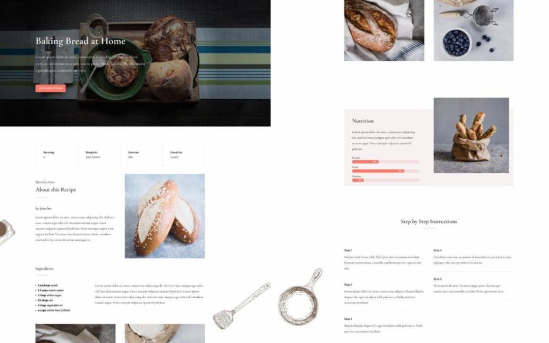 ET – Food Recipes Recipe Page