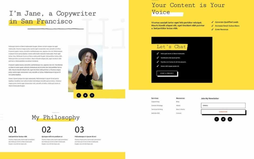 ET – Freelance Writer About Page