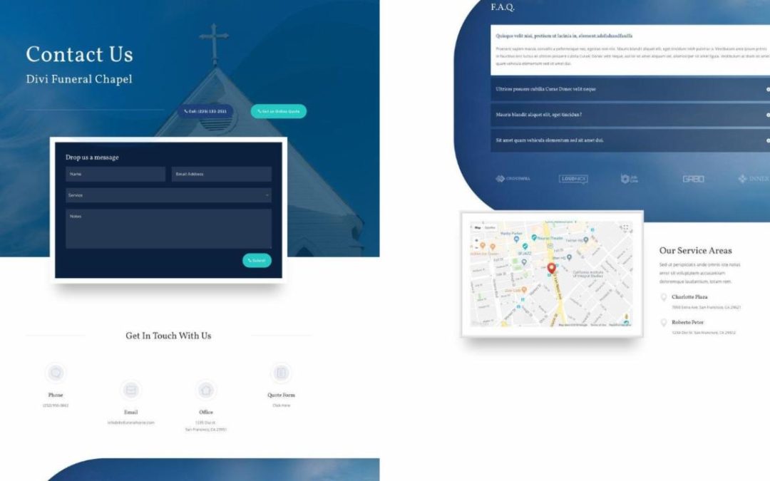 ET – Funeral Home Contact Page