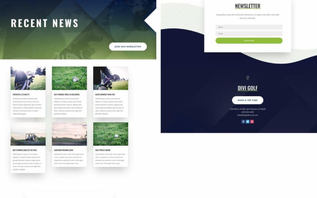 ET – Golf Course Blog Page