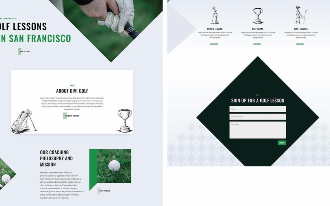 ET – Golf Lessons Home Page