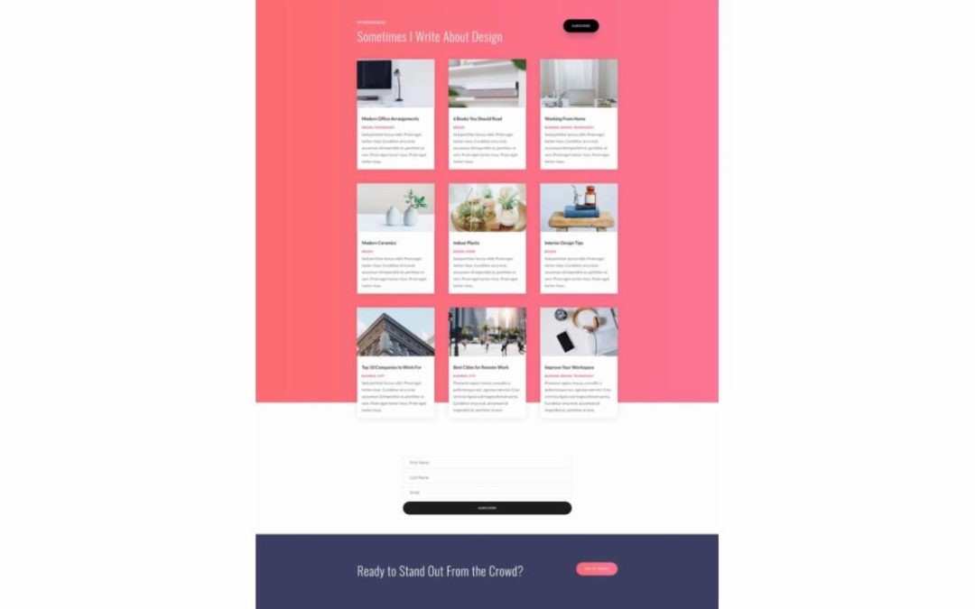 ET – Graphic Illustrator Blog Page