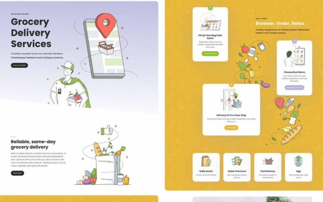 ET – Grocery Delivery Home Page