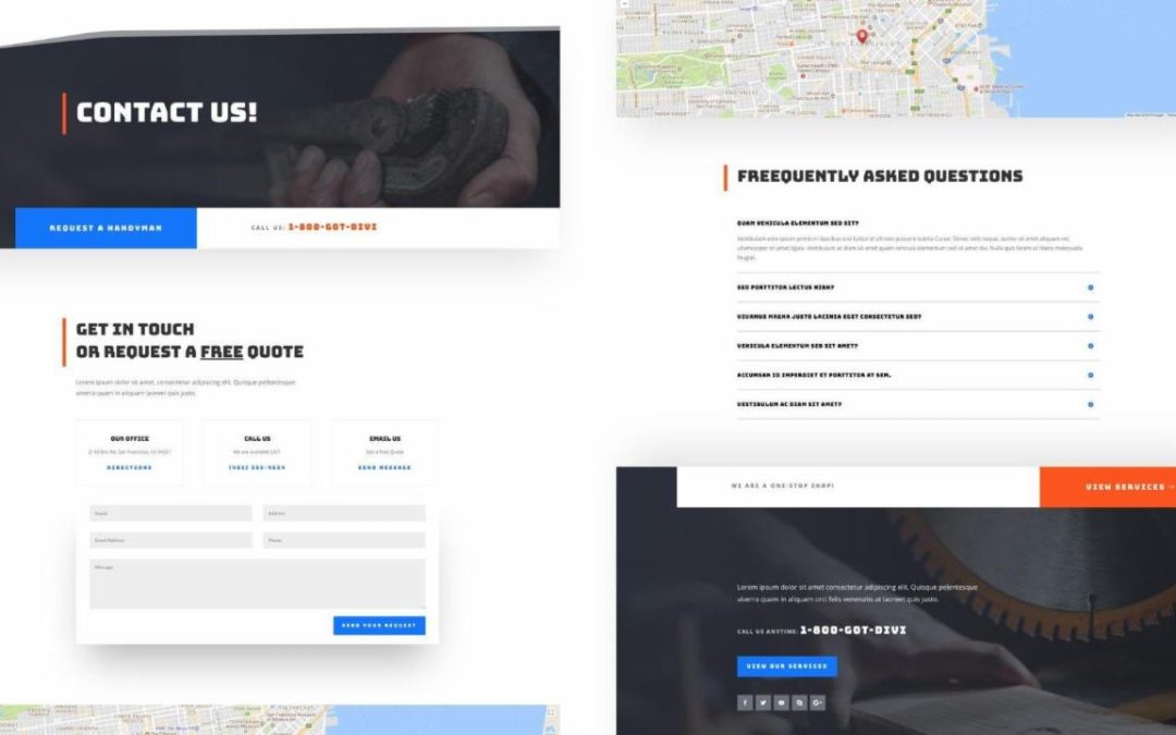 ET – Handyman Contact Page