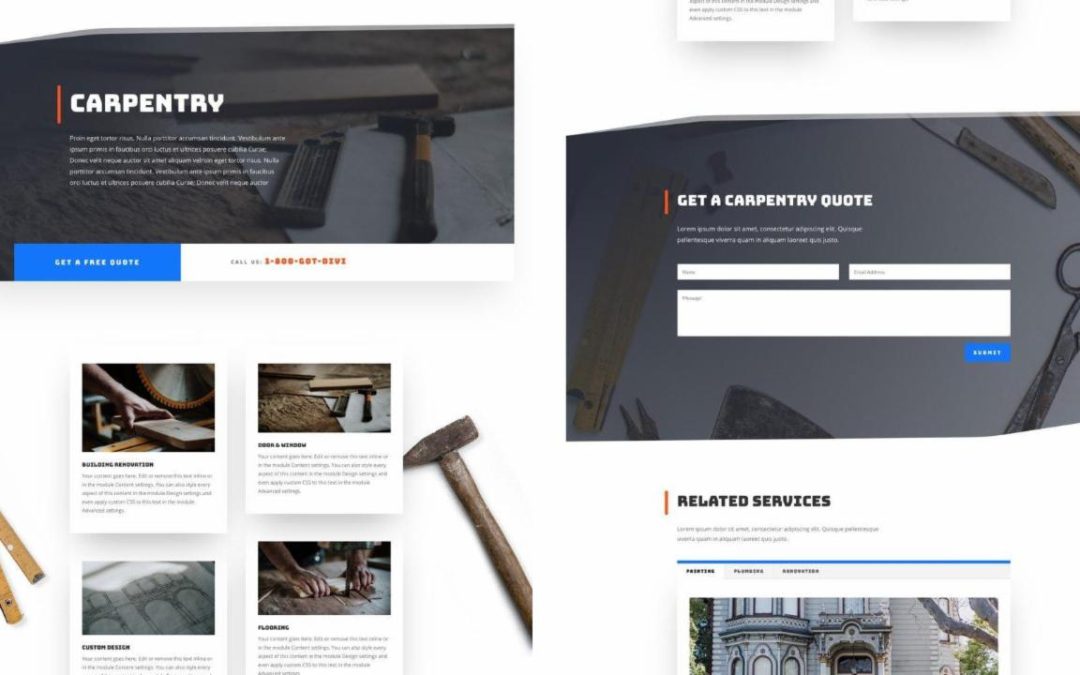 ET – Handyman Service Page