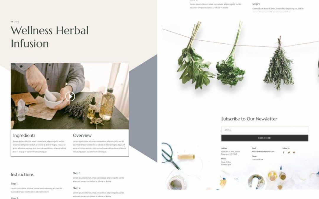 ET – Herbal Remedy Recipe Page
