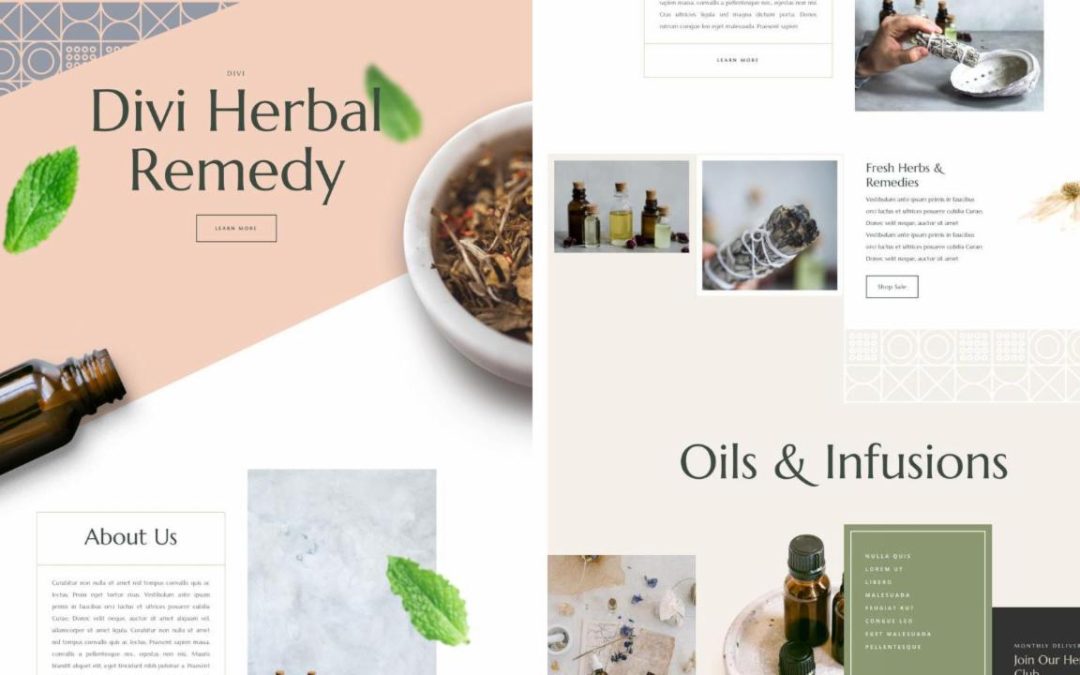 ET – Herbal Remedy Shop Page
