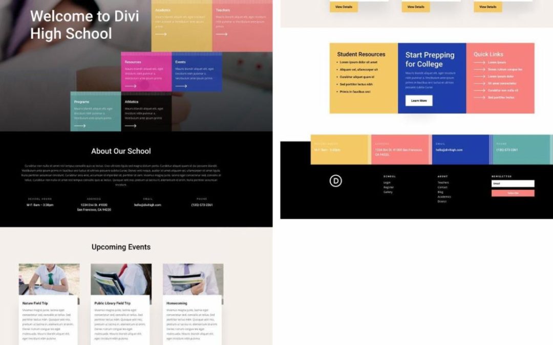 ET – High School Home Page