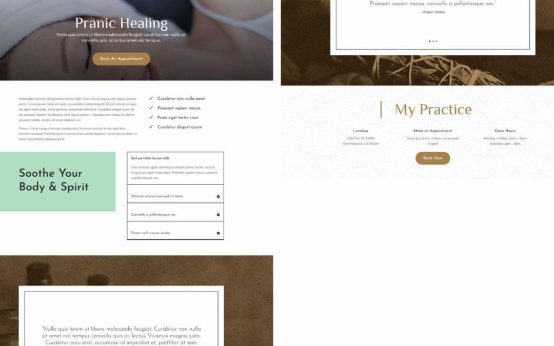 ET – Holistic Healer Service Page