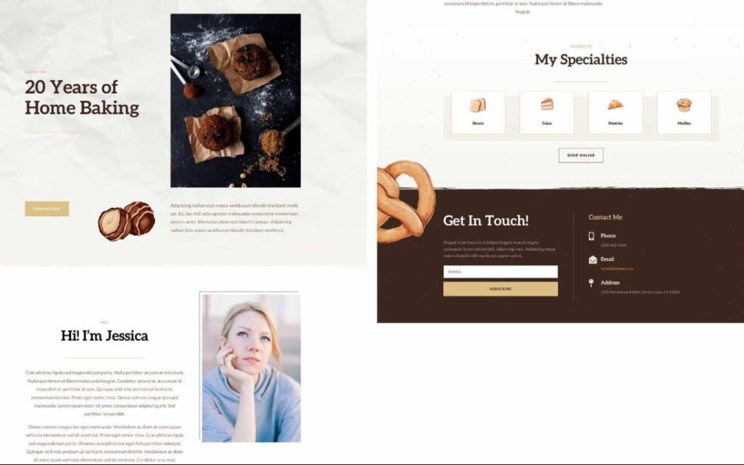 ET – Home Baker About Page