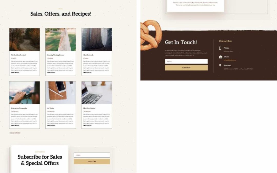 ET – Home Baker Blog Page