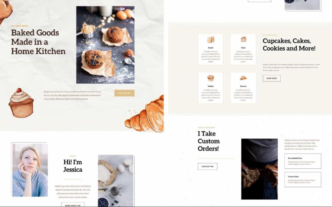 ET – Home Baker Landing Page