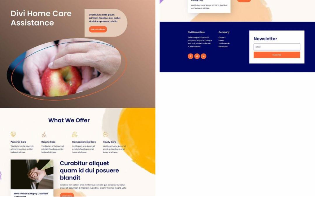 ET – Home Care Home Page