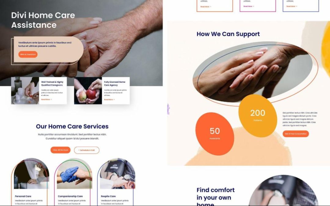 ET – Home Care Landing Page