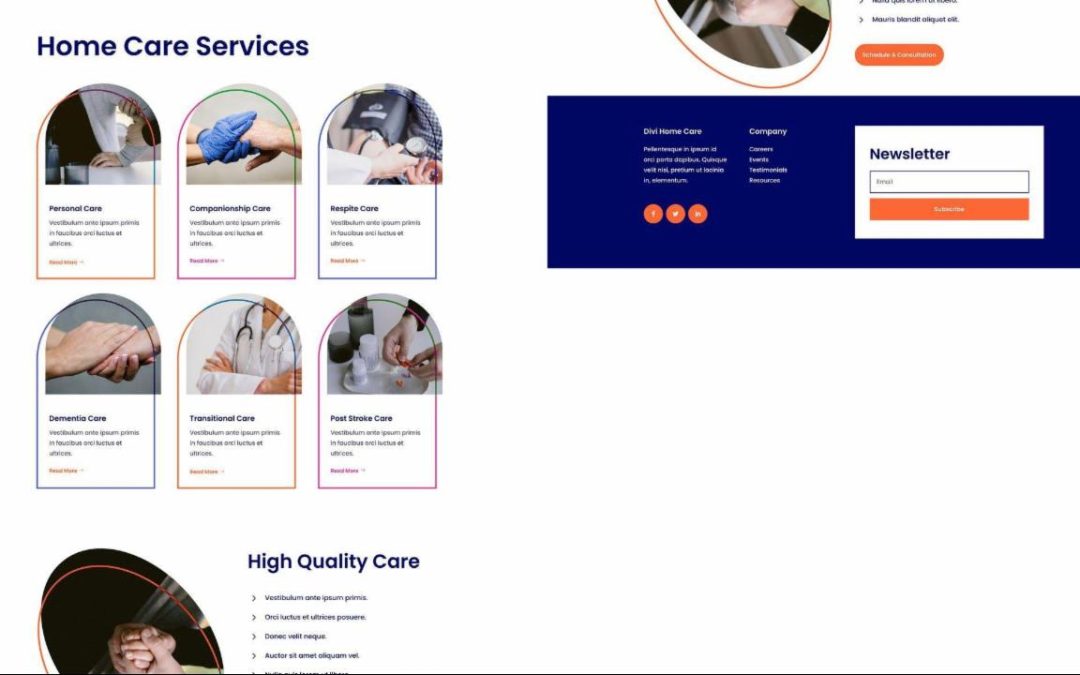 ET – Home Care Services Page