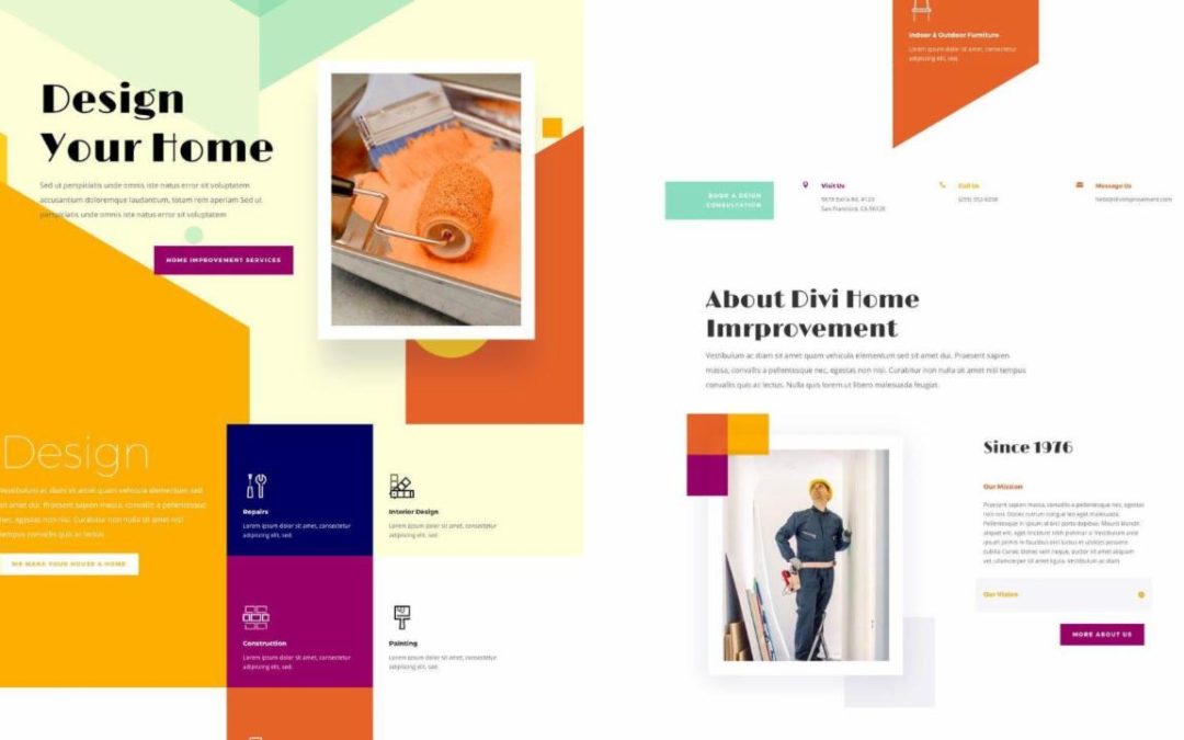 ET – Home Improvement Landing Page