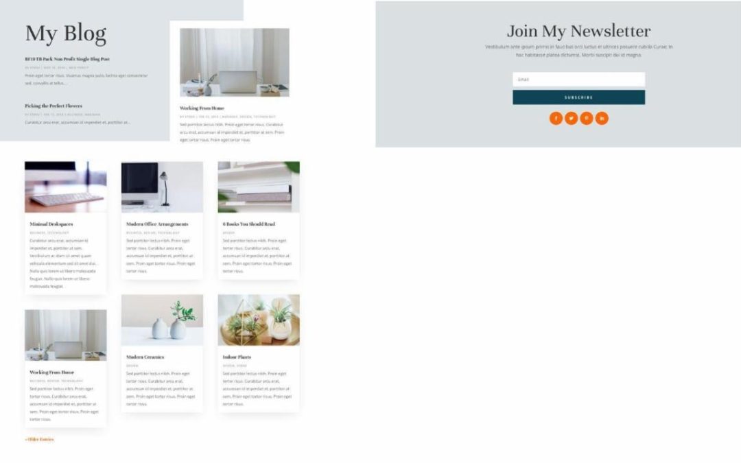 ET – Home Organizer Blog Page
