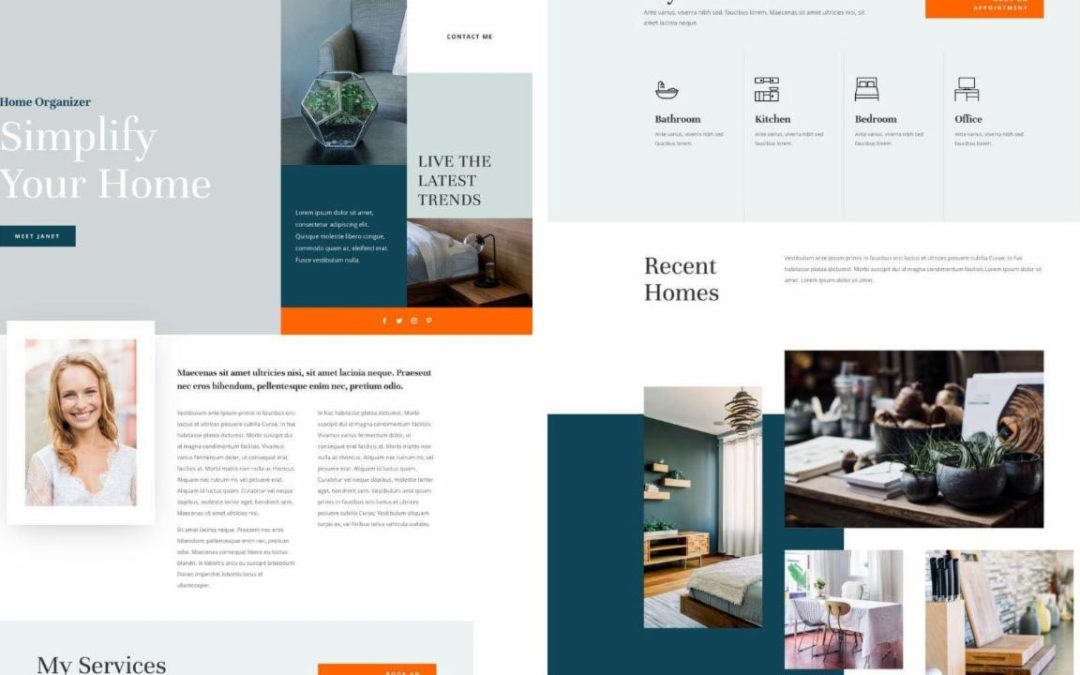 ET – Home Organizer Landing Page