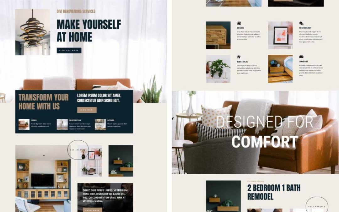 ET – Home Remodeling Landing Page