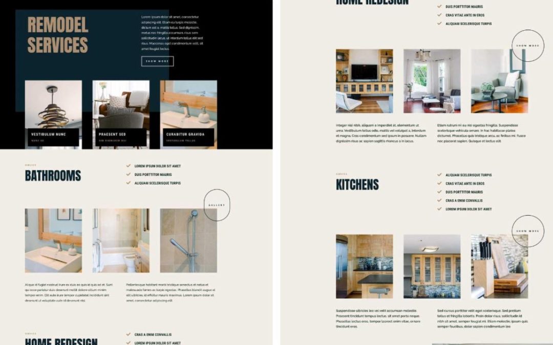 ET – Home Remodeling Services Page