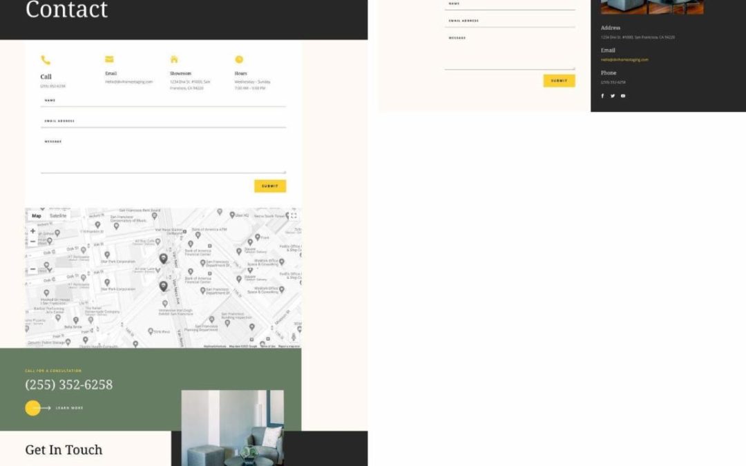 ET – Home Staging Contact Page