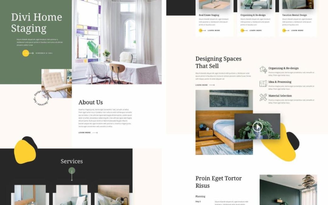 ET – Home Staging Landing Page
