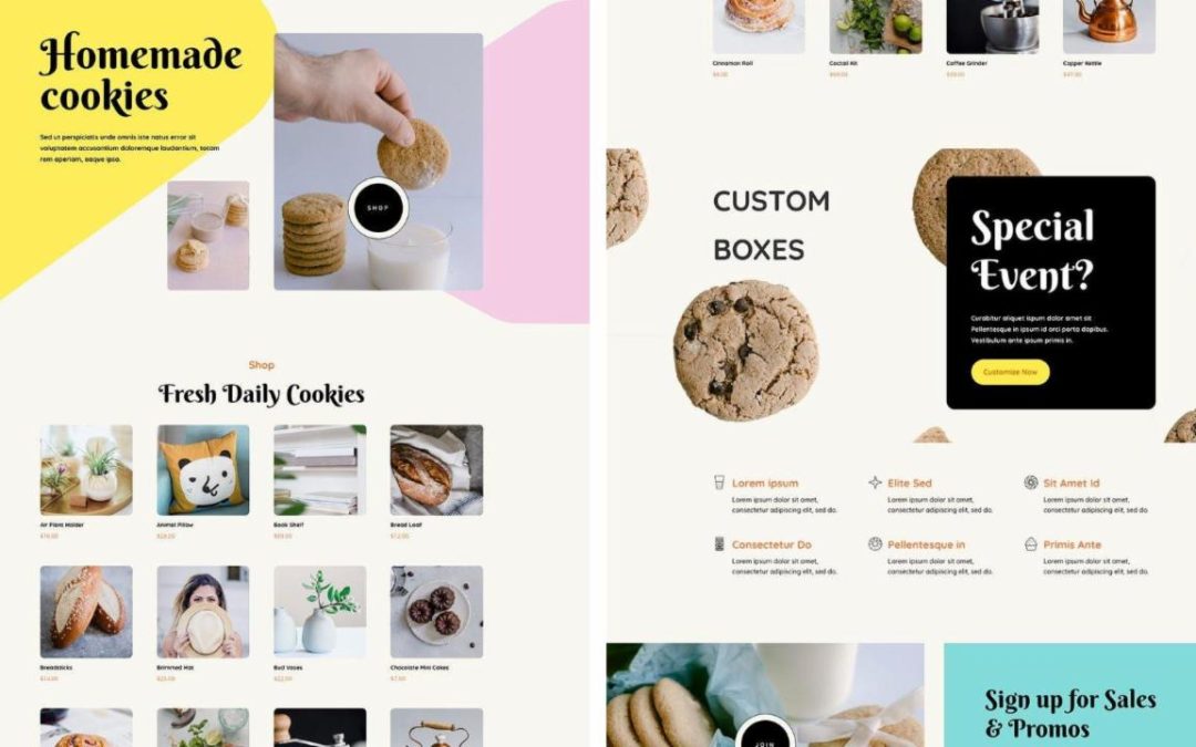 ET – Homemade Cookies Home Page