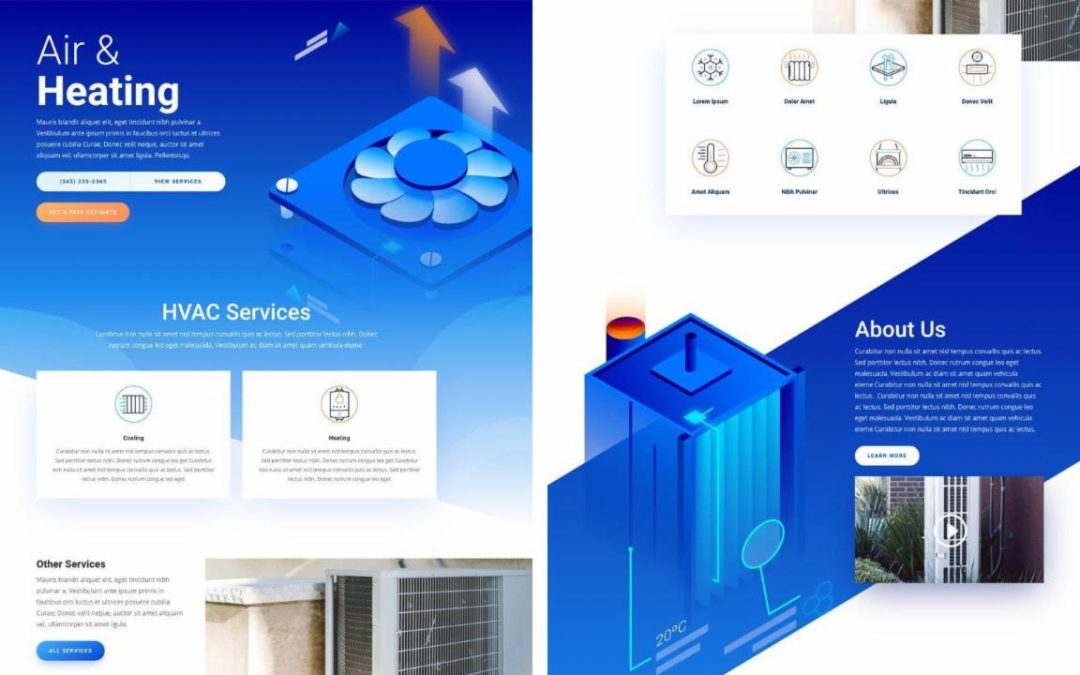 ET – HVAC Landing Page