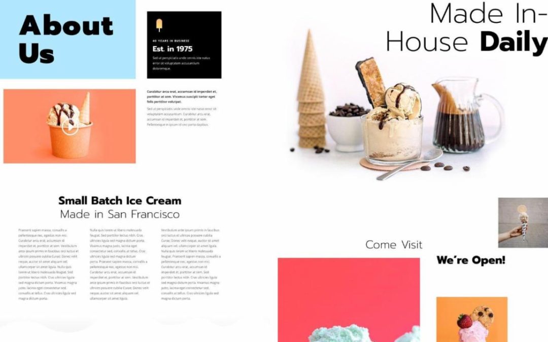 ET – Ice Cream Shop About Page