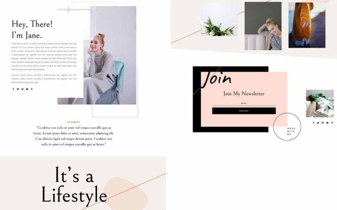 ET – Influencer About Page