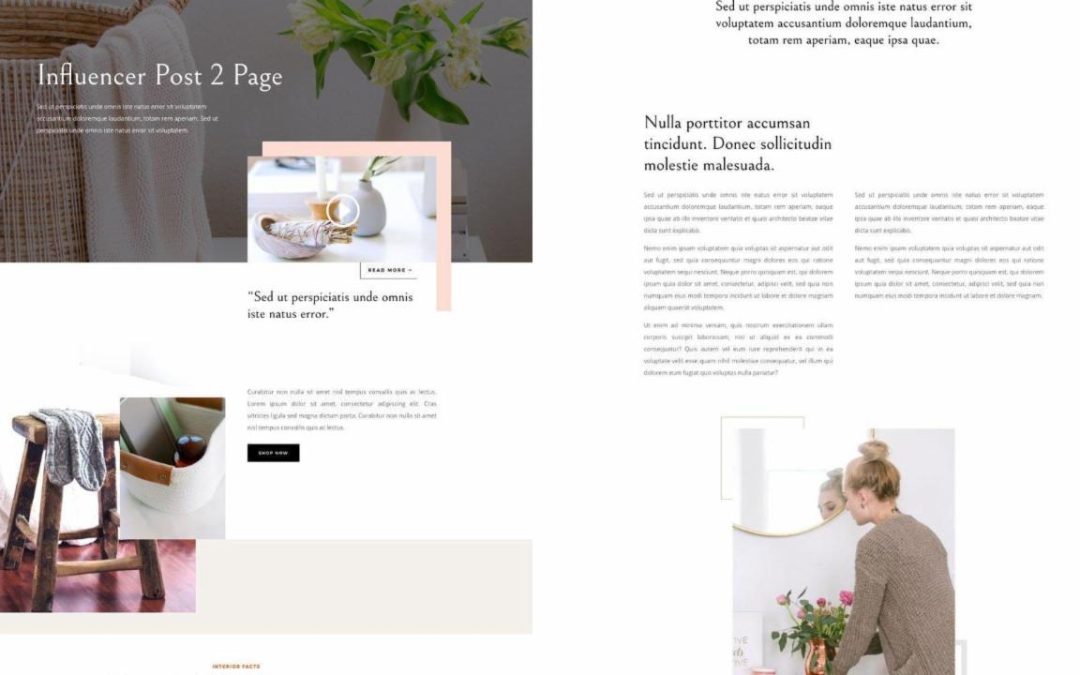 ET – Influencer Post 2 Page