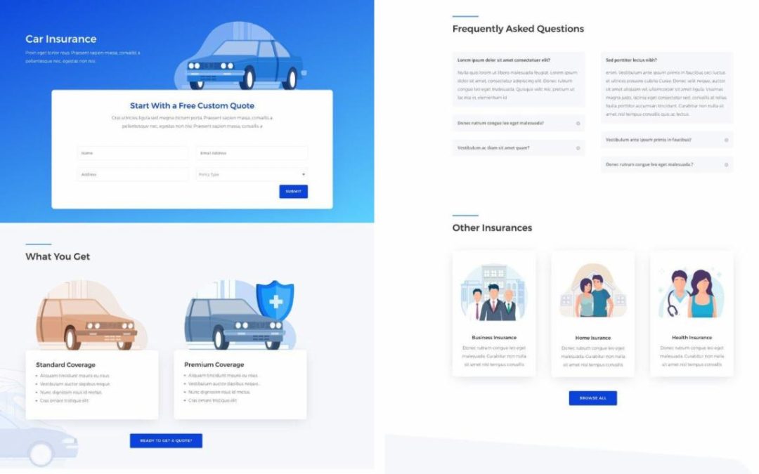 ET – Insurance Agency Service Page