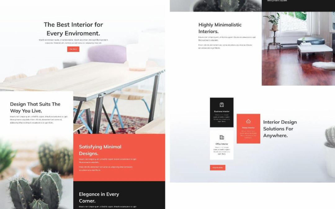 ET – Interior Design Company Services Page
