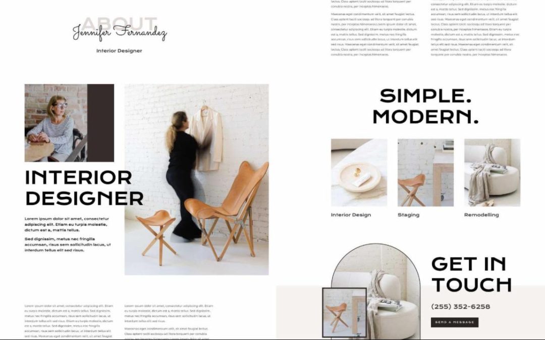 ET – Interior Designer About Page
