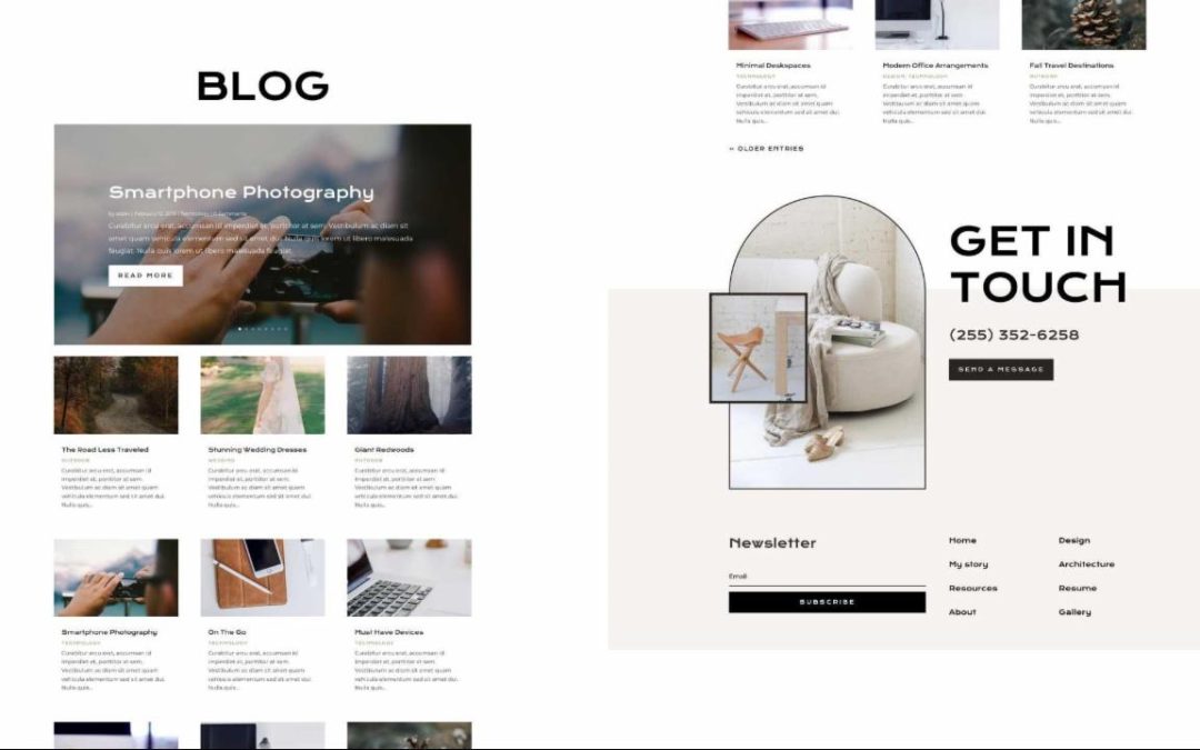 ET – Interior Designer Blog Page