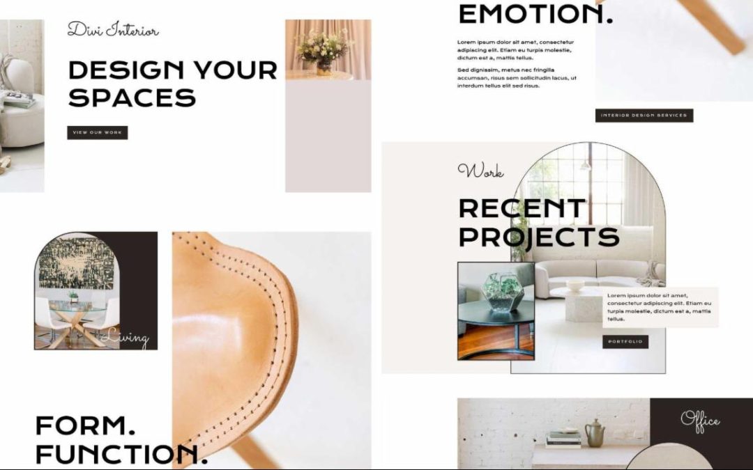 ET – Interior Designer Landing Page