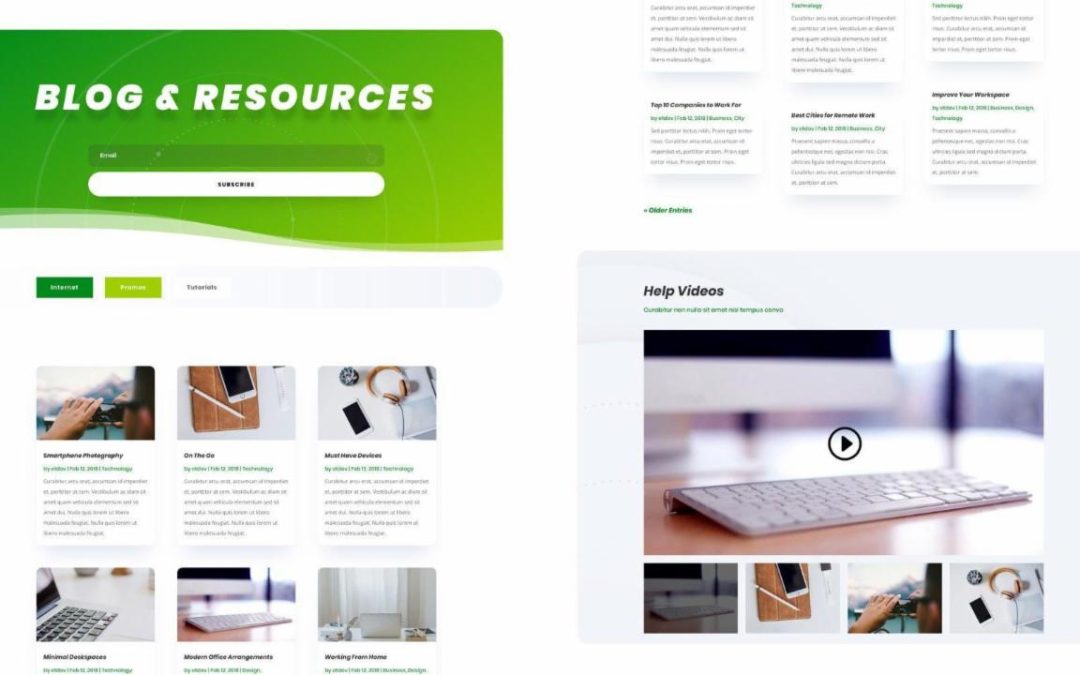 ET – Internet Service Provider Blog Page