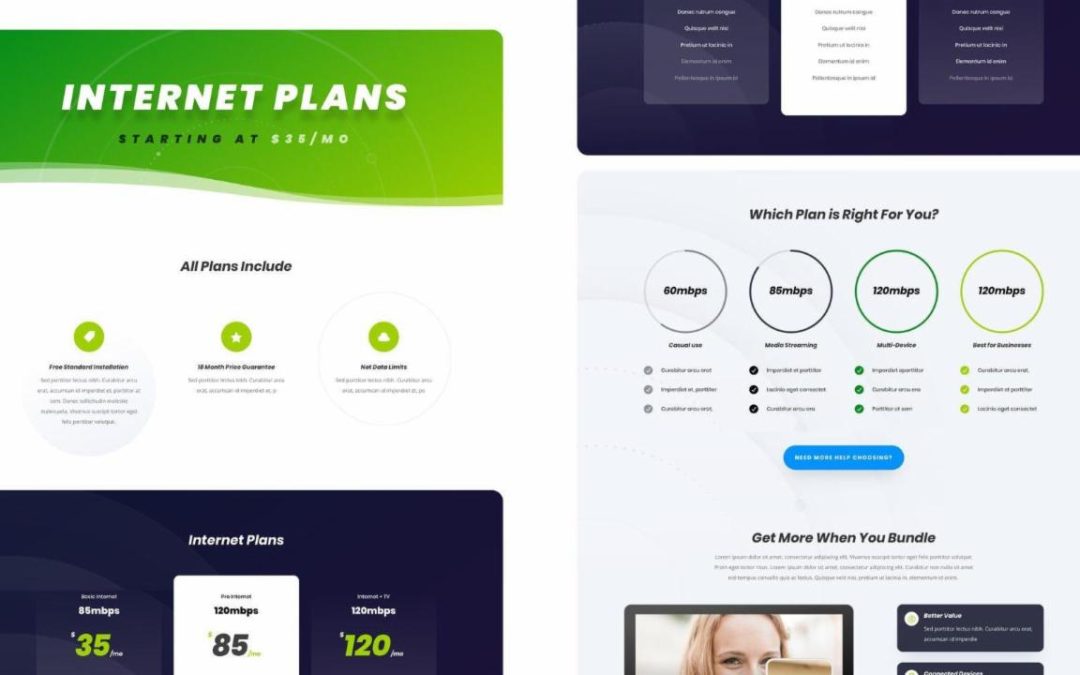 ET – Internet Service Provider Service Page
