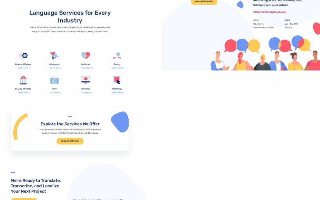 ET – Interpreter Services Page