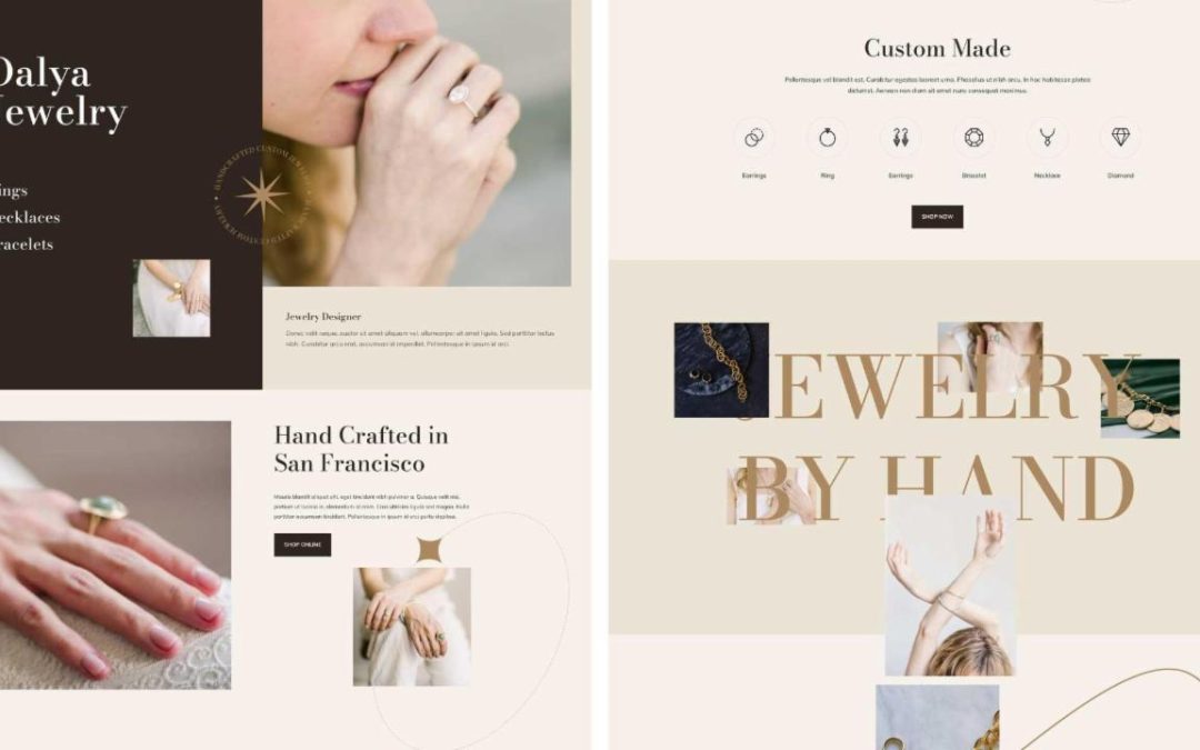 ET – Jewelry Designer Home Page