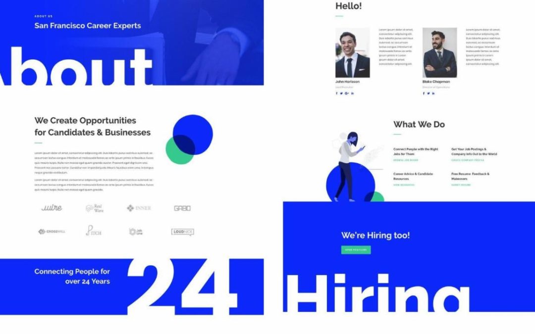 ET – Job Recruiter About Page