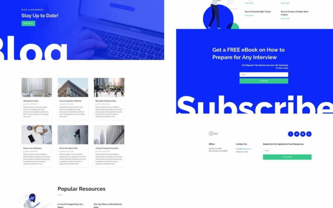 ET – Job Recruiter Blog Page
