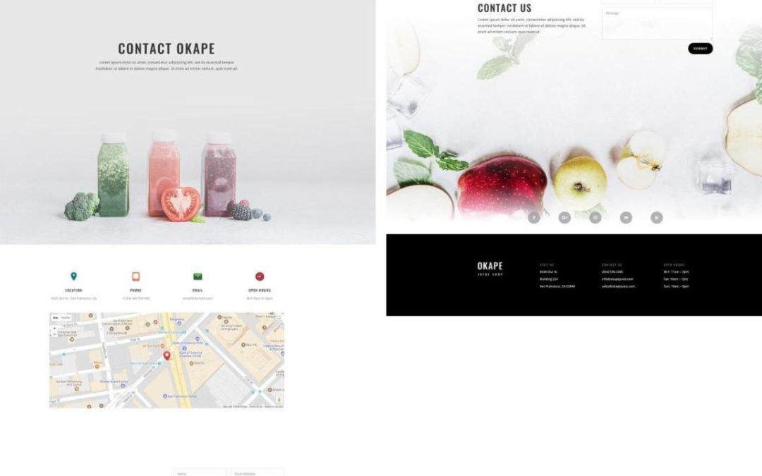ET – Juice Shop Contact Page