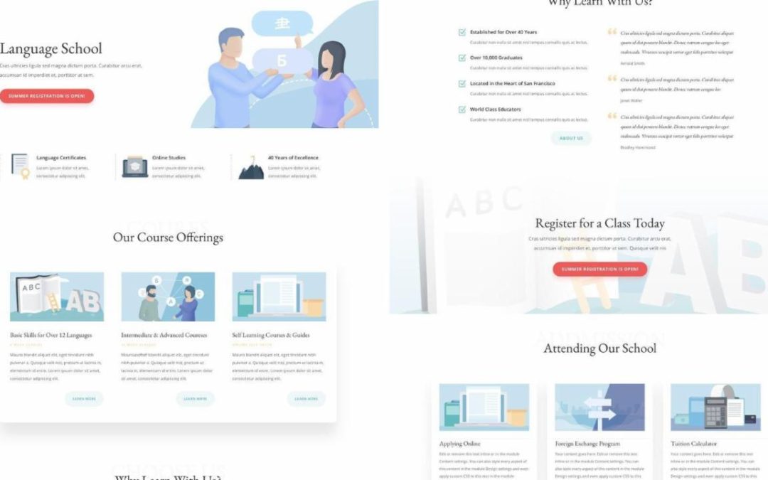 ET – Language School Home Page