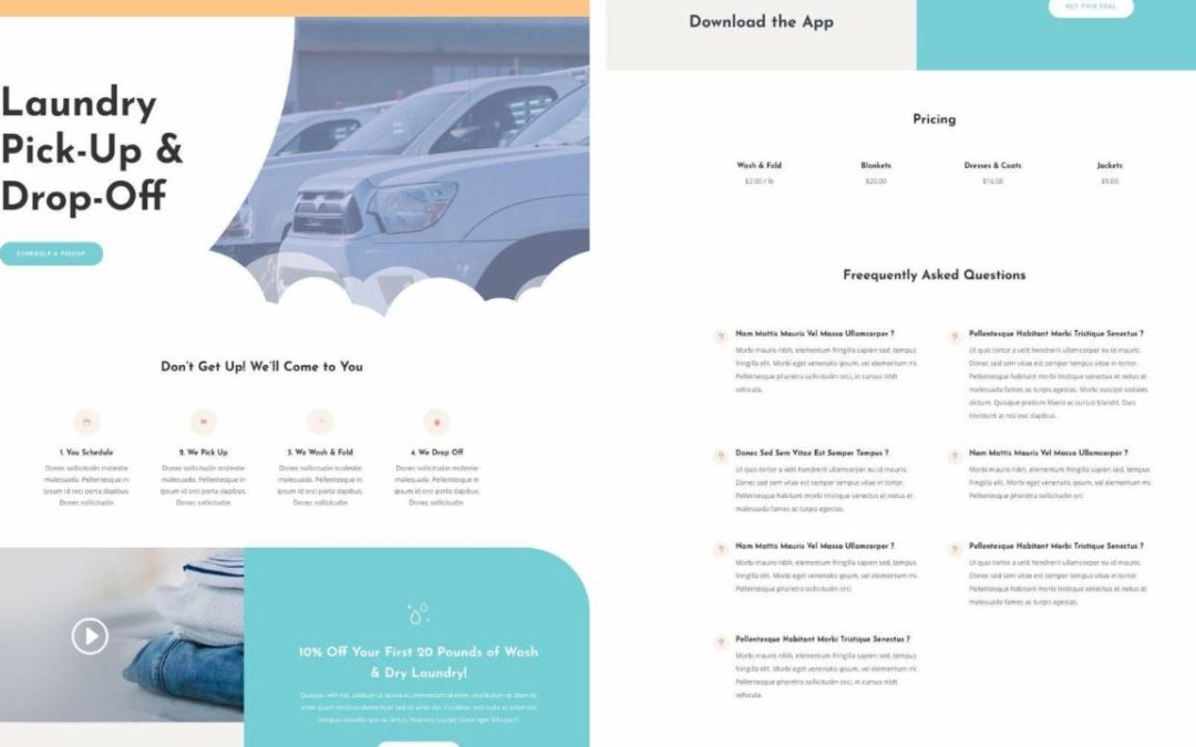 ET – Laundry Service Service Page