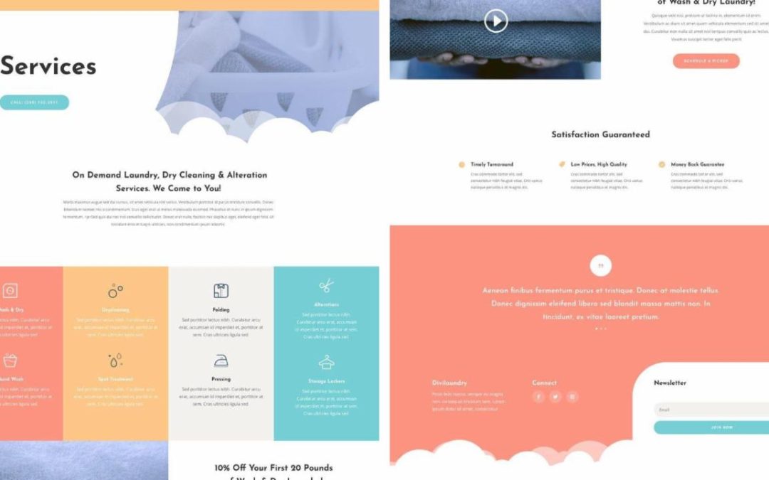 ET – Laundry Service Services Page