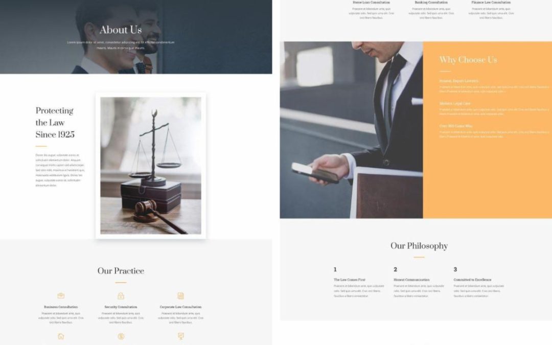 ET – Law Firm About Page